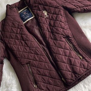 Polo Jacket purple